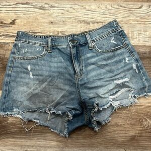 aerie jean shorts